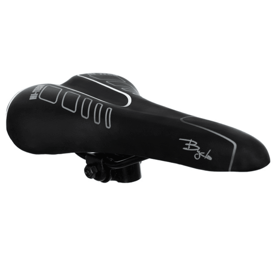 BR01226-110 Asiento Mtb Hi-Tech GW-607 C/Gaza Negro/Gris Bycla