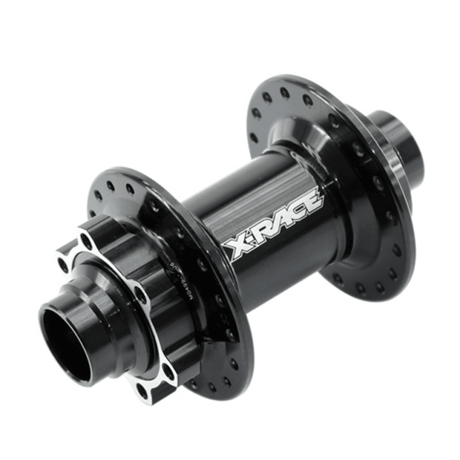 BR01420-007 Bocina Delantera Mtb 32H Eje Pasante Roles 20Mm F/D Kt-Tw1F Negra X-Race