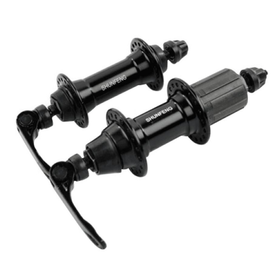 Bocinas Cassette 32H Sf-A231 F/R 8/9Vel Alloy Quick Release Negras