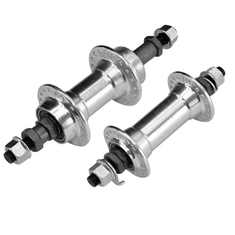 Bocinas Mtb 36H Alloy Eje Tuerca / Rosca Sf-A213 Silver Roles