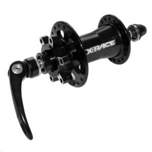 BR01426-086 Bocina Delantera Mtb 36H Eje Pasante 15Mm X-Race Fluid Multipla C/Convertidor+Eje de Aguja Negra