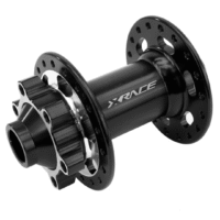 Bocina Delantera Mtb 36H Eje Pasante 15M X-Race Helium Negra
