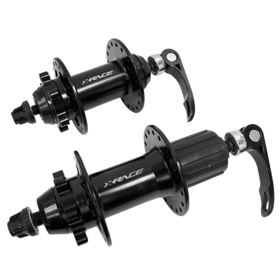BR01426-136 Bocinas X-Race Cassette 36H P/Shimano 8/9/10Vel Nitro Balines Aguja Negra