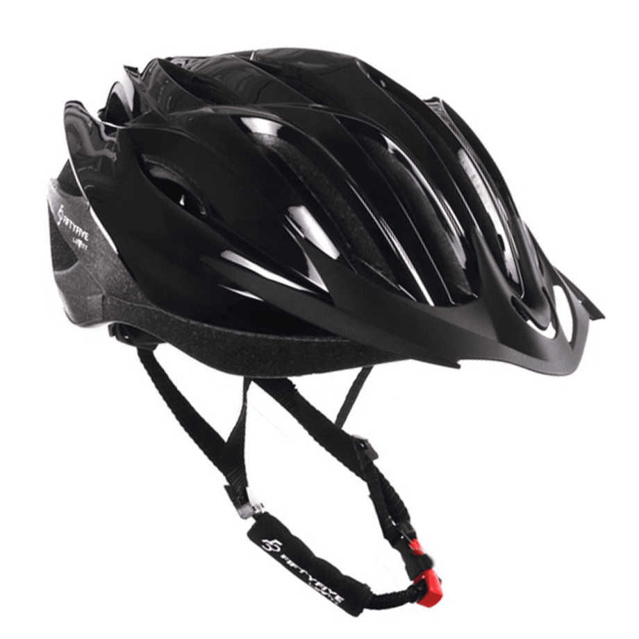 Casco Fiftyfive Levity C/Visera Hc-026 Negro T/L C/Luz