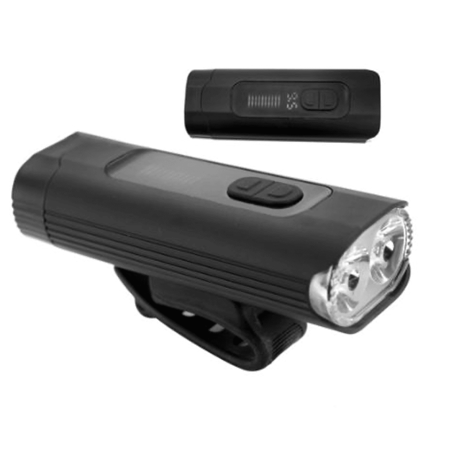 Luz Delantera Led Recargable Alloy Usb Jy-7129-1000 Lumens Fifty Five