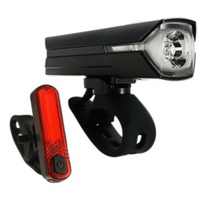 Luz Delantera/Trasera Jy-7066+Jy-6102T Recargable Alloy Usb 400 Lumen/50 Lumen Fifty Five