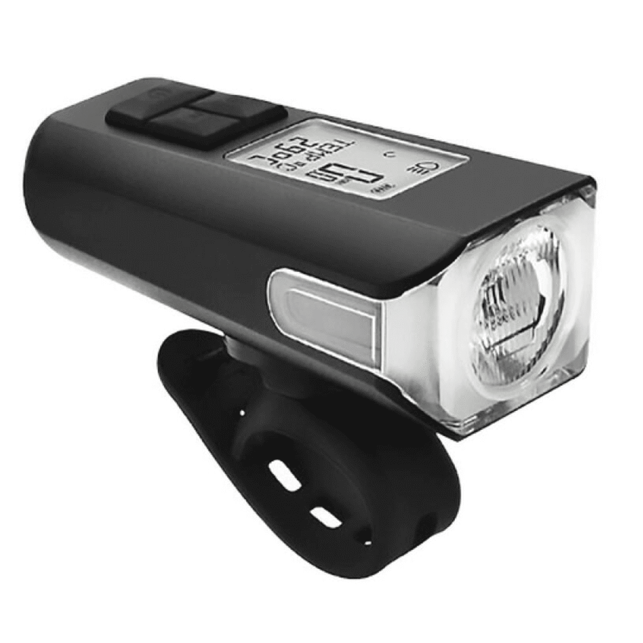 Luz Fiftyfive Delantera Led Recargable Usb con Ciclocomputador con Luz