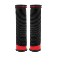 Puños Mtb Bc Hl-G125 Negro/Rojo