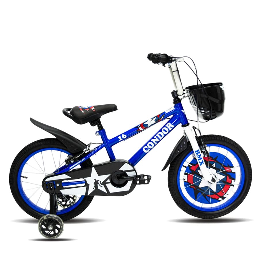 CEB165H02 Bicicleta 16 Bmx Condor Especial Azul