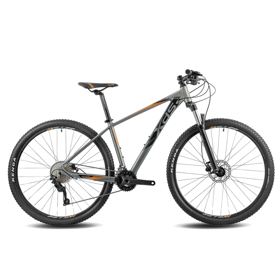 066509 Bicicleta Xds Killer 800 Deore 2X10V Gris Naranja M