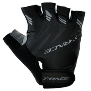 BA04802-378 Guantes X-Race con Gel Dedo Corto Ai-8096 Negro/Gris M