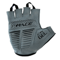 BA04802-378A Guantes X-Race con Gel Dedo Corto Ai-8096 Negro/Gris M