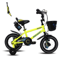 Bicicleta 12 Infantil Super Pro Whip Hombre Amarillo Neon/Azul 2025