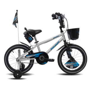 Bicicleta 16 Infantil Super Pro Whip Gris/Azul 2025
