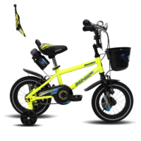 Bicicleta 12 Super Pro Infantil Whip Hombre Neon Amarillo