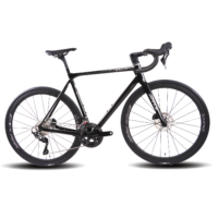 Bicicleta Ruta X-Race Saeta Carbon Shimano 105 2X12 Disco LNegra