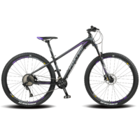 Bicicleta Mtb Foxter Evans 3X9V Frenos Hidráulicos H. Bloqueo 29Er 17 (Verde/Azul)