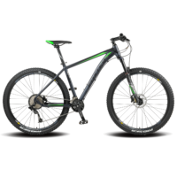 Bicicleta Mtb Foxter Quest 2X10V. Frenos Hidráulicos H. Bloqueo 29 1  (Verde/Azul)