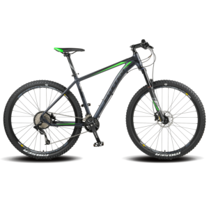 BS22951-333 Bicicleta Mtb Foxter Quest 2X10V. Frenos Hidráulicos H. Bloqueo 29 1 (Verde/Azul)