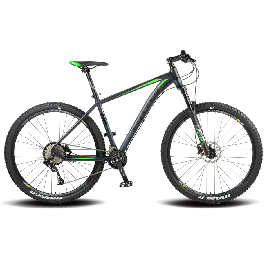 BS22951-333 Bicicleta Mtb Foxter Quest 2X10V. Frenos Hidráulicos H. Bloqueo 29 1 (Verde/Azul)