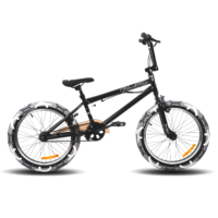 Bicicleta 20 Bmx Super Pro Backflip 2.0 Negro/Negro