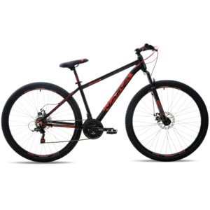 Bicicleta Super Pro Nativa 3X8V. Frenos Mecánico 17 Negro/Rojo