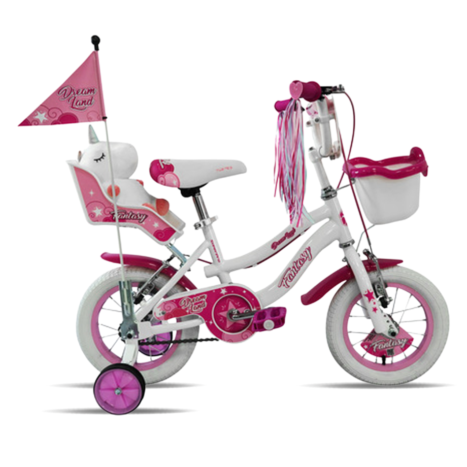 BI31600-010 Bicicleta 16 Infantil Fantasy Mujer Blanco/Fucsia 2025