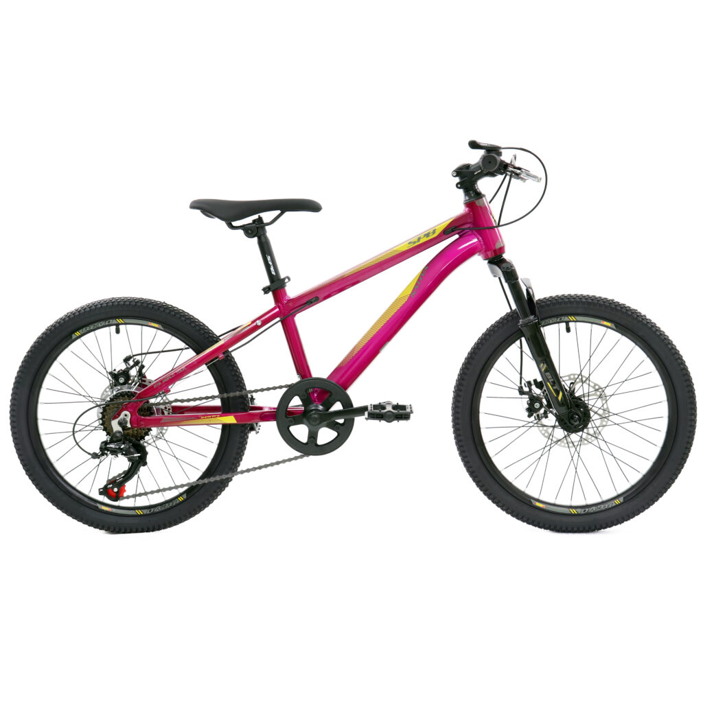 Bicicleta 20 Mtb Nativa Mujer Morado/Amarillo