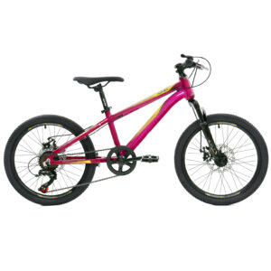 Bicicleta 20 Mtb Nativa Mujer Morado/Amarillo