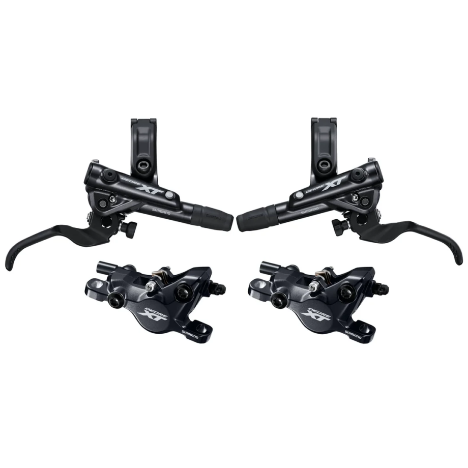 Set Frenos Hidráulicos Shimano Xt 2 Pistones M8100