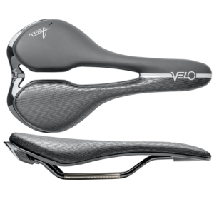 Asiento Velo Angel Rice Rieles Crn Ti / Aluminio 143Mm