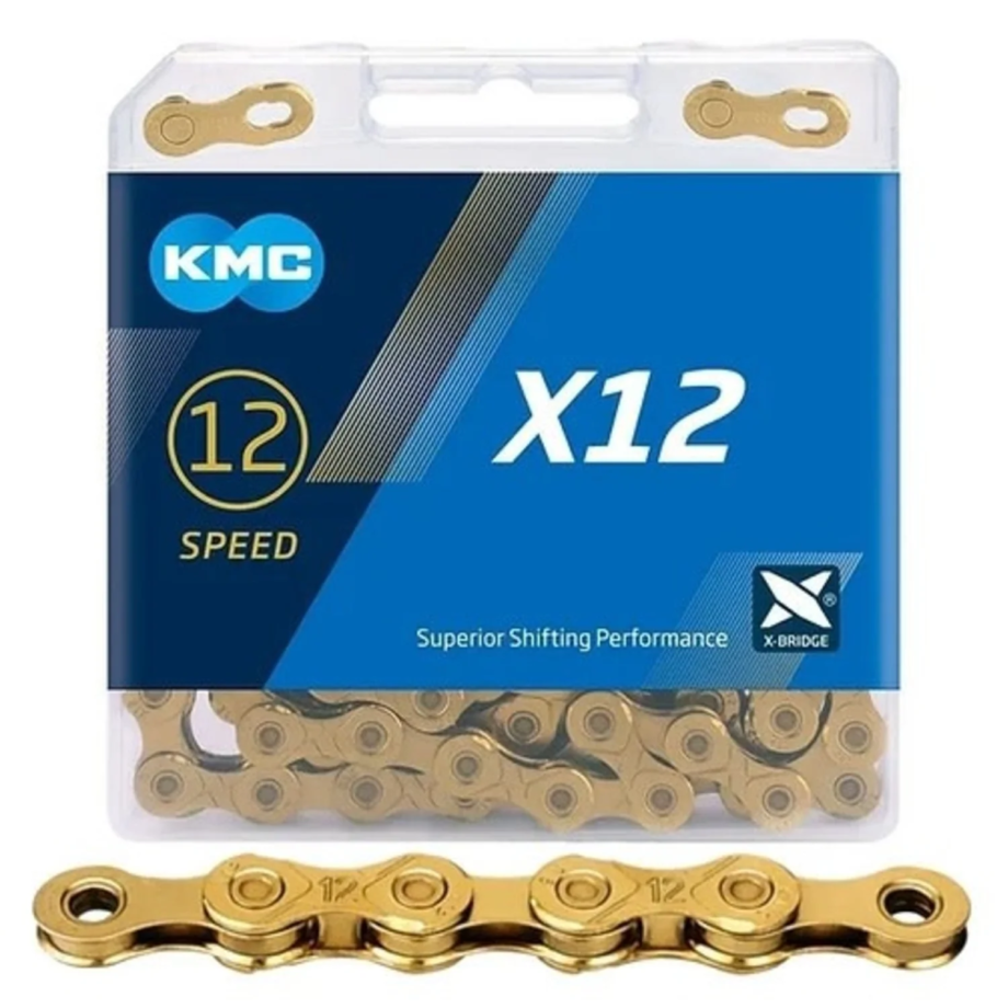 Cadena Kmc X12 Plata/Negro