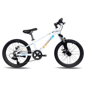 Bicicleta 20 Trinx MTB Frenos Mecanicos H. Suspensión M985 Blanca