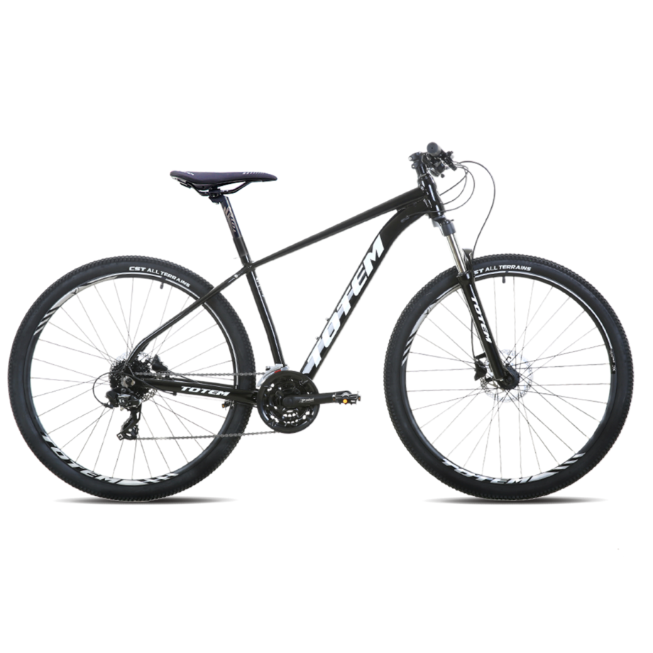 Bicicleta Totem T8 8V. Shimano Tourney H. C/Bloqueo 29er  Negro Blanco