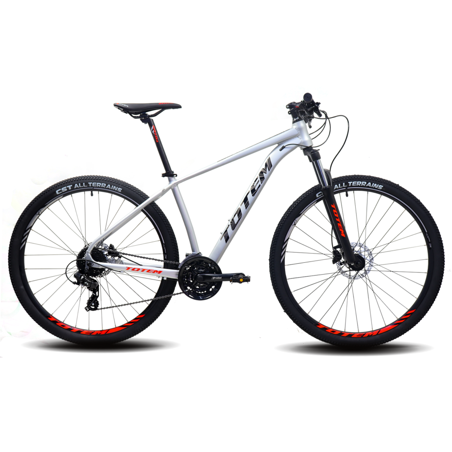 Bicicleta Totem T8 8V. Shimano Tourney H. C/Bloqueo 29er Gris Refl 18
