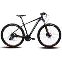 Bicicleta Totem T8 8V. Shimano Tourney H. C/Bloqueo 29er  Negro Gris Naranja L