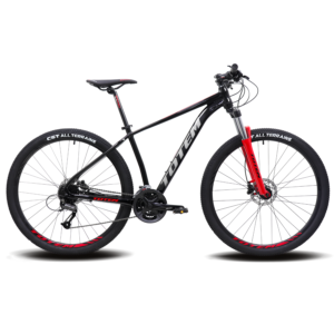 Bicicleta 29 Totem T9 9V Altus Frenos Hidráulicos H.Bloqueo Remoto 18 Negro/Gris/Rojo