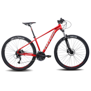 Bicicleta 29 Totem T9 9V Altus Frenos Hidráulicos H.Bloqueo Remoto  Vino Gris M