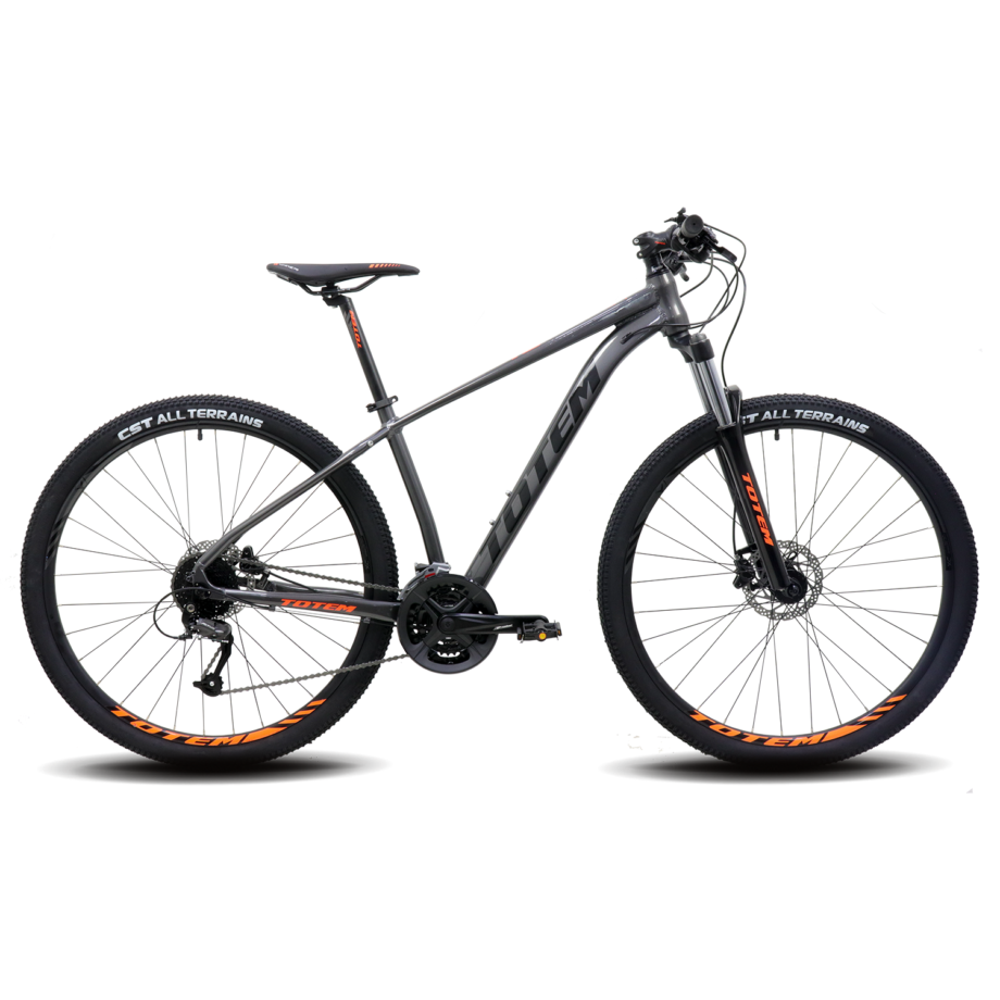 14-141-9 Bicicleta 29 Totem T9 9V Altus Frenos Hidráulicos H.Bloqueo Remoto 18 Negro/G/Naranja