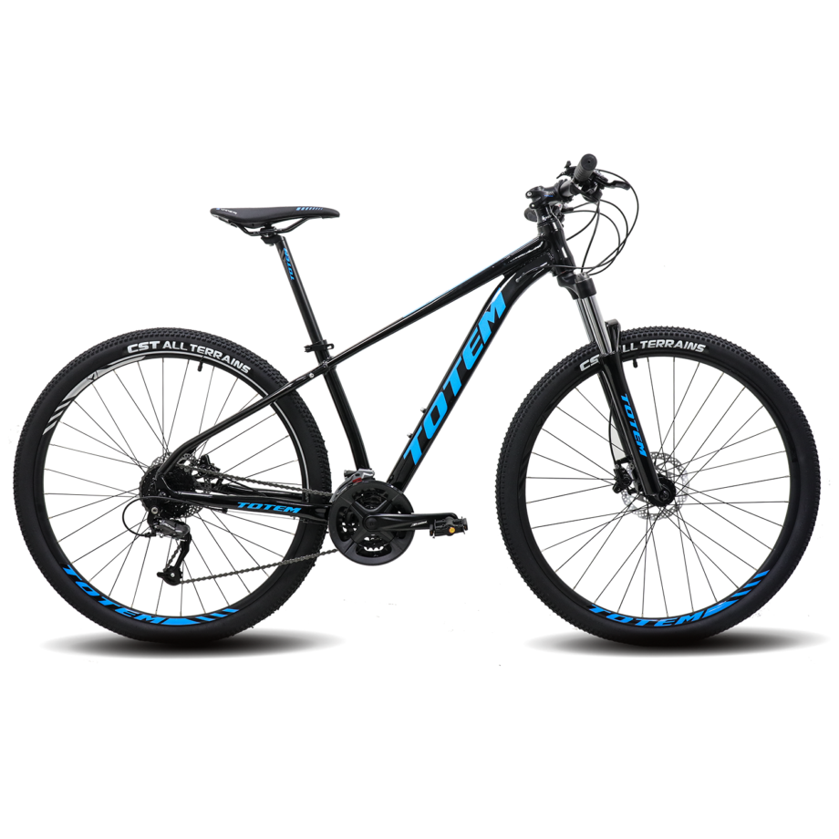 Bicicleta 29 Totem T9 9V Altus Frenos Hidráulicos H. Con Bloqueo Negro/Azul 16
