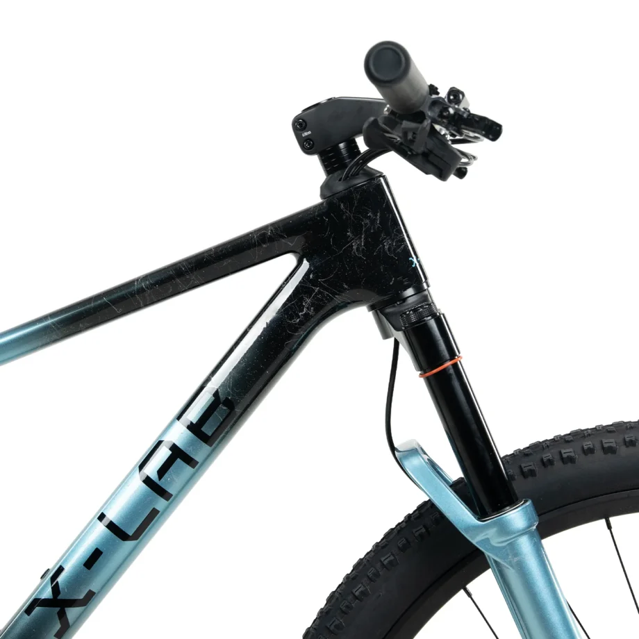 Bicicleta MTB Xlab MT5 Carbon Shimano Deore 12V. H.Branta 29er  Glacier Blue L